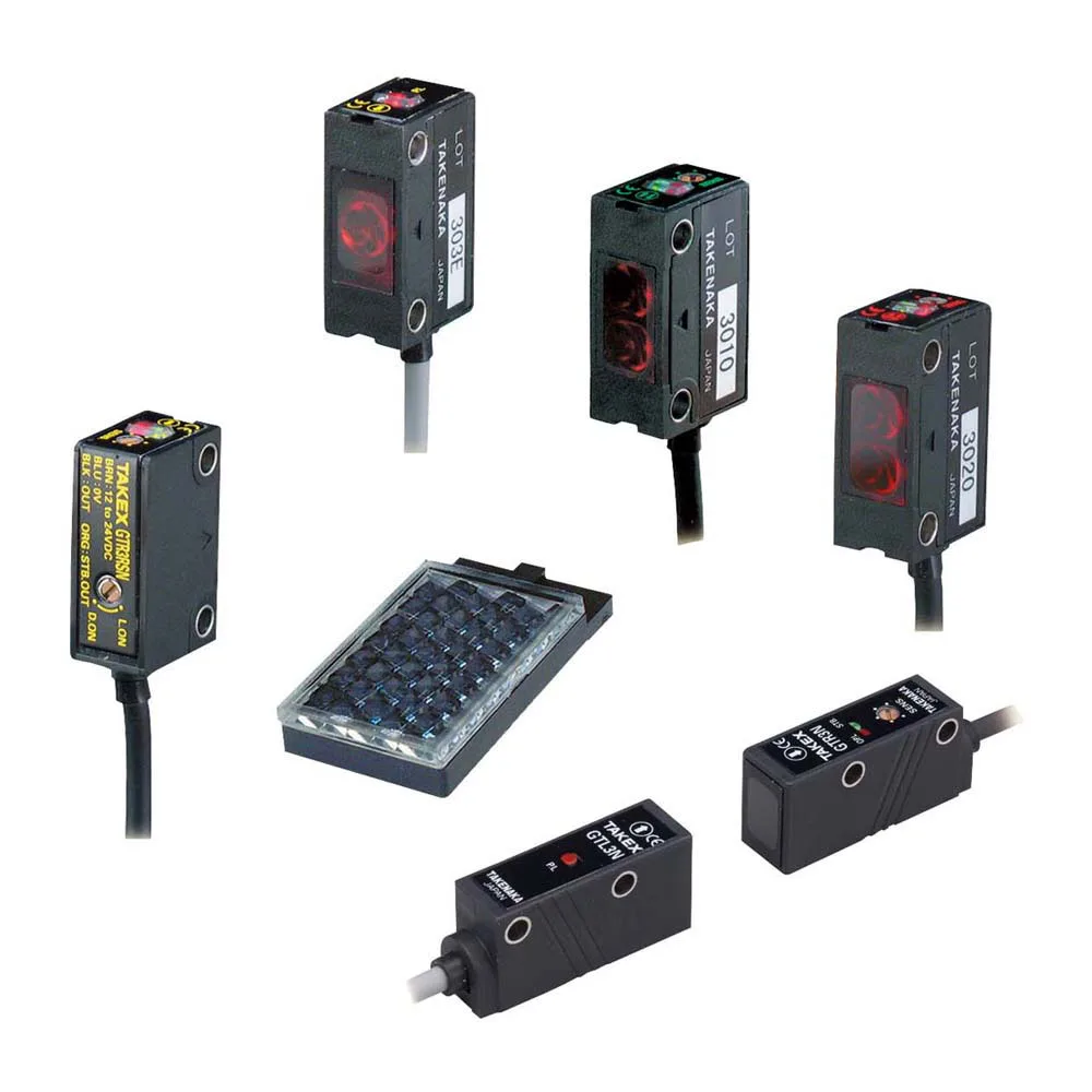 Sensor fotoeléctrico retrorreflectivo miniatura GSM2RSN